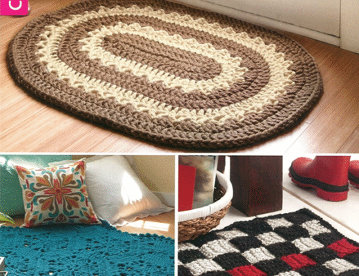Crochet Retro Rugs