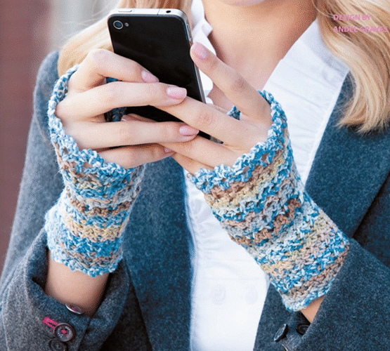 Crochet Fingerless Gloves