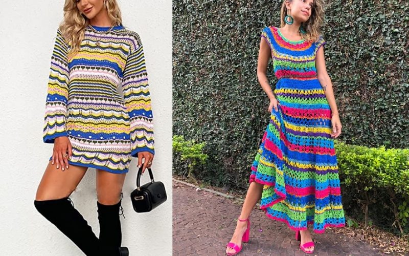 Comparing Crochet Dress on Amazon to Crochet Pattern