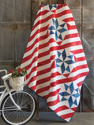 4th of July Patriotic Quilt Pattern