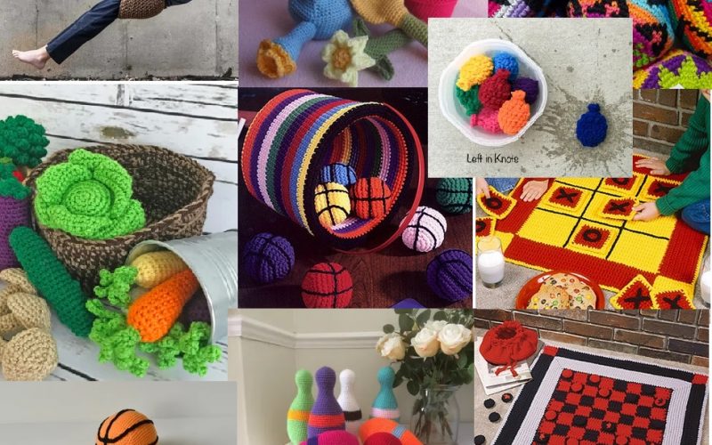 Crochet Patterns for Games and Fun for the Kids