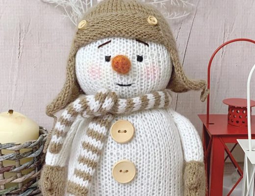 Just Chillin' Knit Snowman Knitting Kit