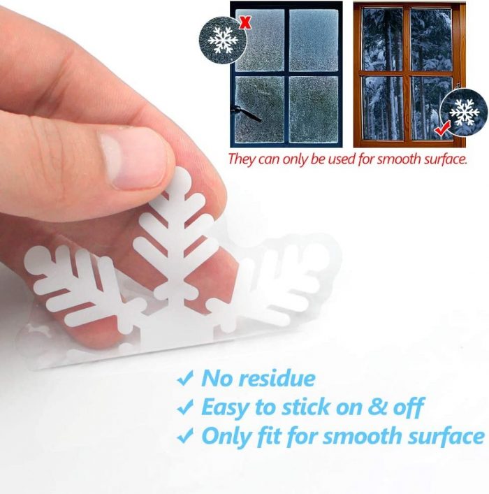 Easy to Stick on and Off Window Clings