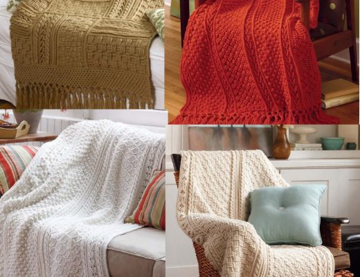 Crochet Aran Afghan Patterns for the Home