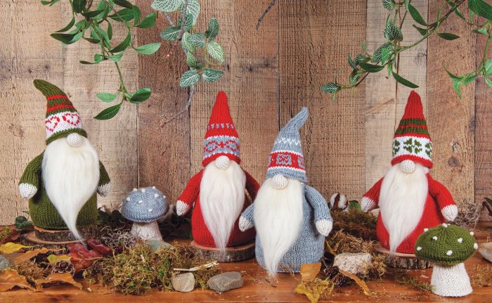 Enchanted Gnomes Christmas Knit Kit