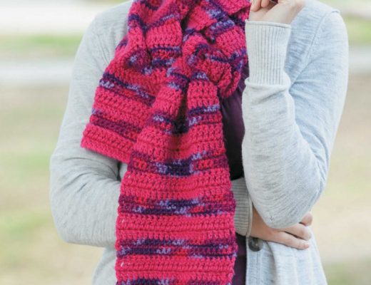 Beginner Friendly Crochet Scarf Pattern