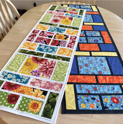 Picture Window Table Runner Quilt Pattern