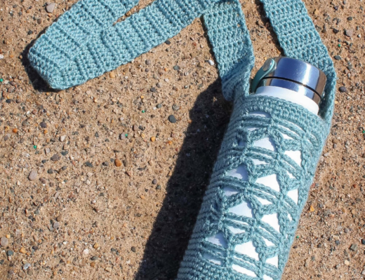 Free Crochet Water Bottle Holder Pattern