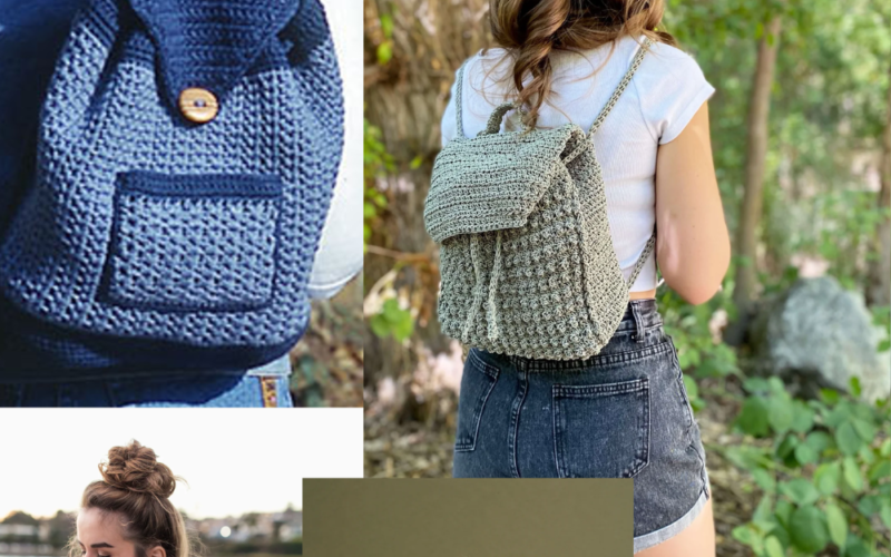 Crochet a Backpack for Back to School Pattern