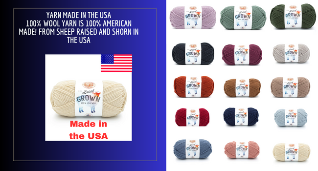 Yarn Made in the USA 100% American Made