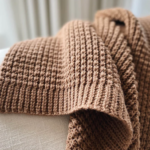Crochet Blanket Pattern Kit Reversible Throw