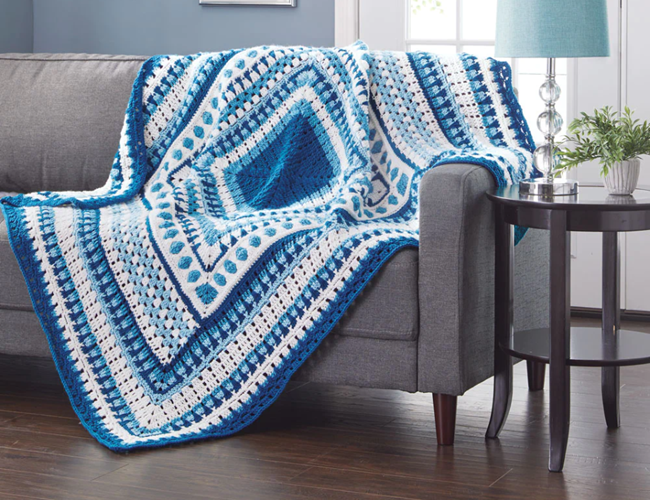 Crochet Country Pathways Afghan Pattern