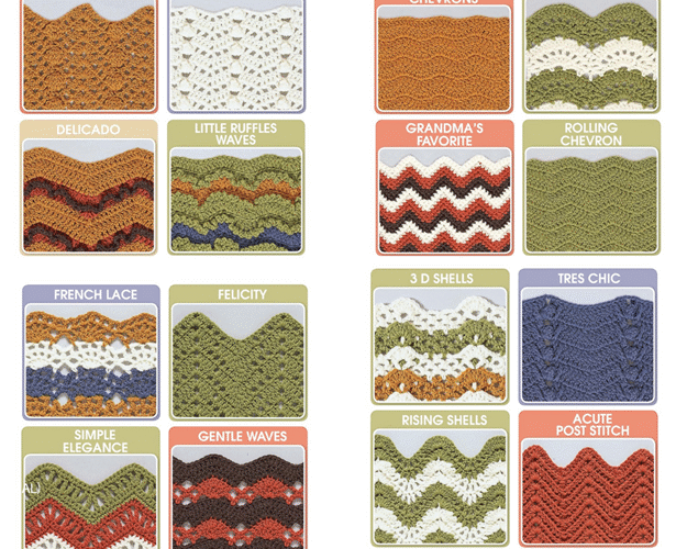 Crochet Wave Patterns 154 quick and easy patterns