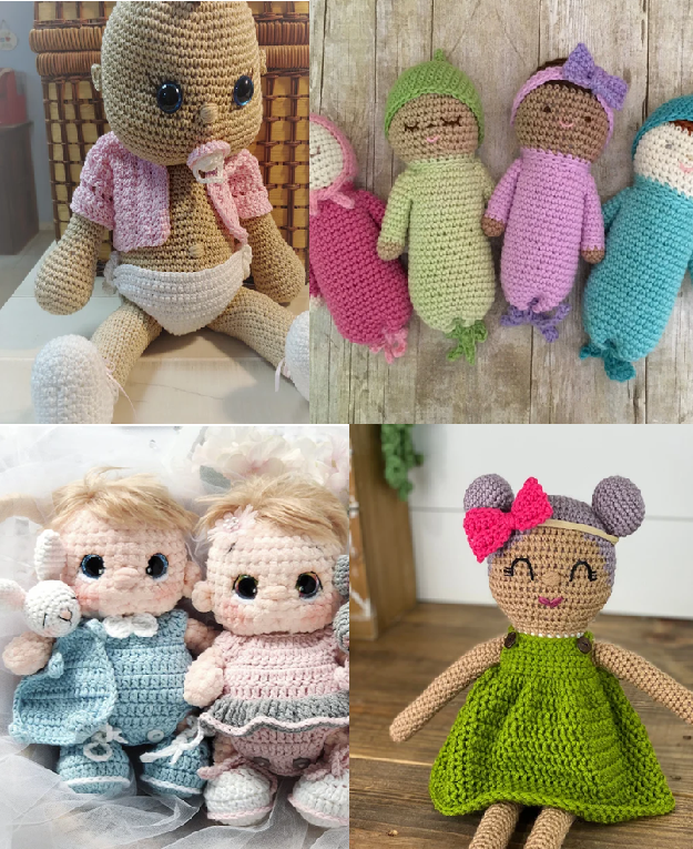 Cute Dolls to Crochet