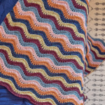Ripple Scrap Yarn Crochet Blanket Pattern