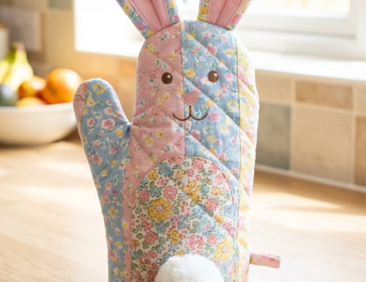 Bunny Oven Mitt