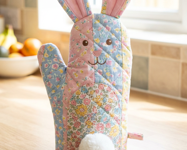 Bunny Oven Mitt