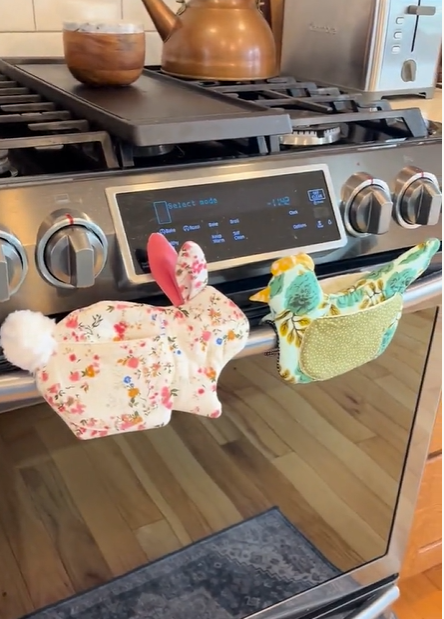 Bunny Mitt Pattern on Etsy