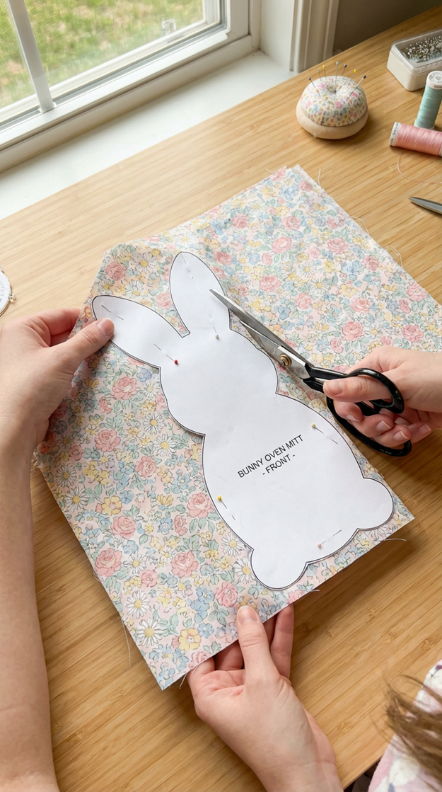Bunny Mitt Sewing Pattern