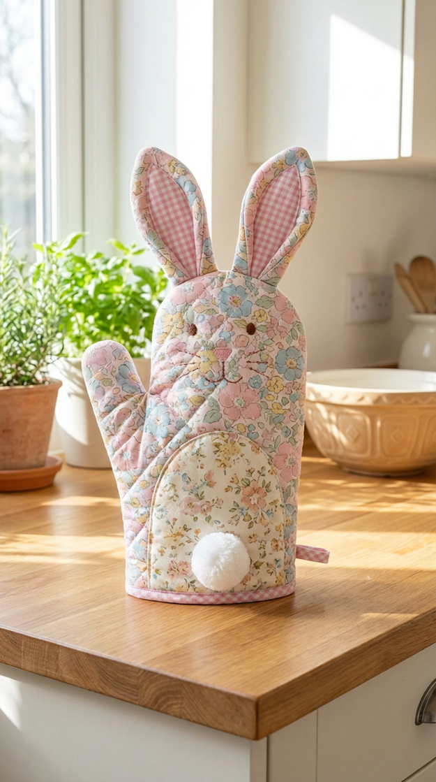 Sew the Bunny Mitt Oven Pattern