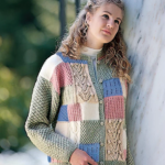 Sampler Cardigan Sweater knitting Pattern