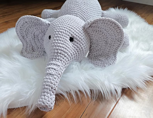 Eloise the Crochet Elephant Pattern: Make an Adorable Plush Elephant You'll Treasure