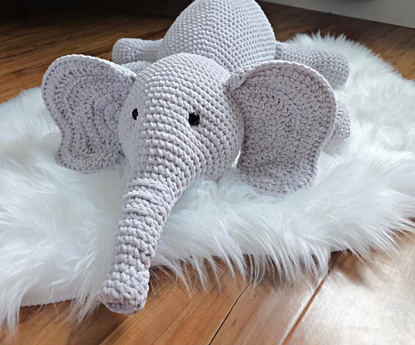 Eloise the Crochet Elephant Pattern: Make an Adorable Plush Elephant You'll Treasure