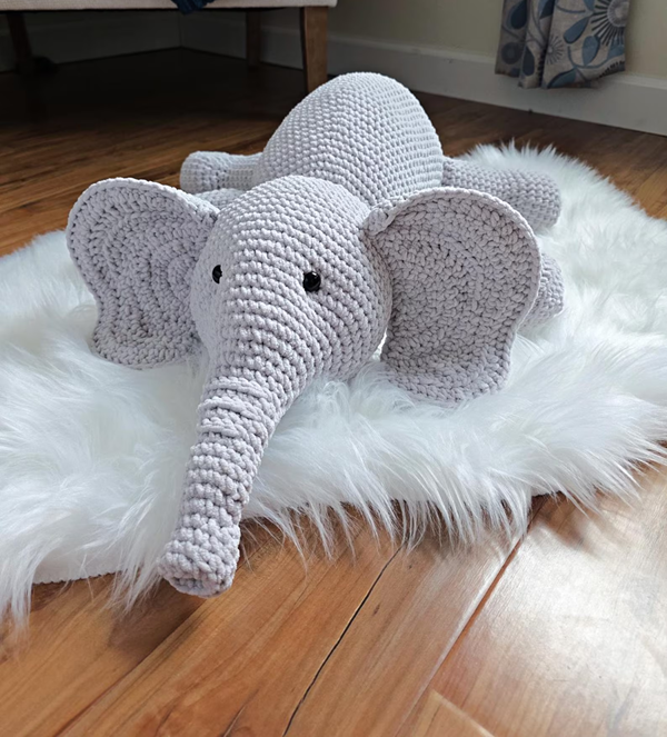 Eloise the Crochet Elephant Pattern: Make an Adorable Plush Elephant You'll Treasure