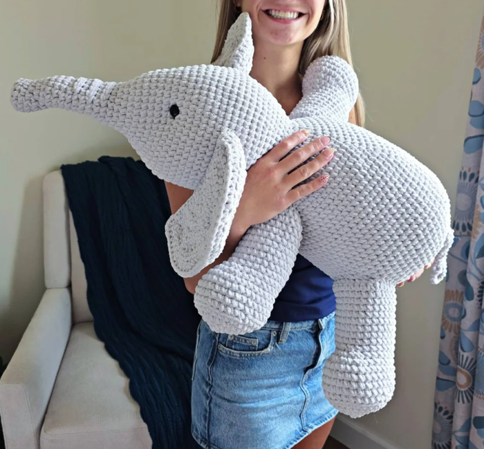 Eloise the Crochet Elephant Pattern: Make an Adorable Plush Elephant You'll Treasure